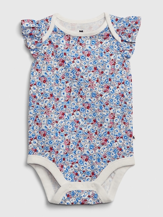 Image number 9 showing, Baby Mix and Match Flutter Bodysuit