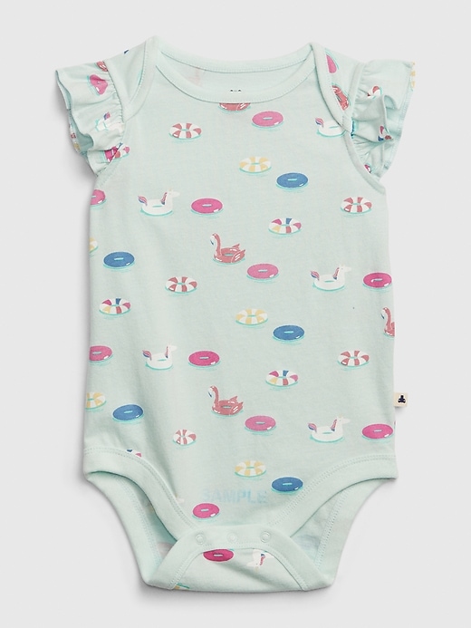 View large product image 1 of 1. Baby Mix and Match Flutter Bodysuit
