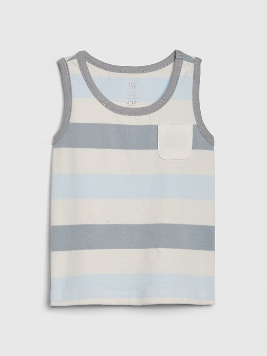 Image number 1 showing, Baby Organic Cotton Tank Top