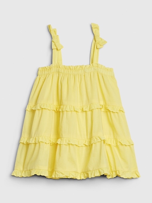 View large product image 1 of 1. Baby Spaghetti Strap Tiered Dress
