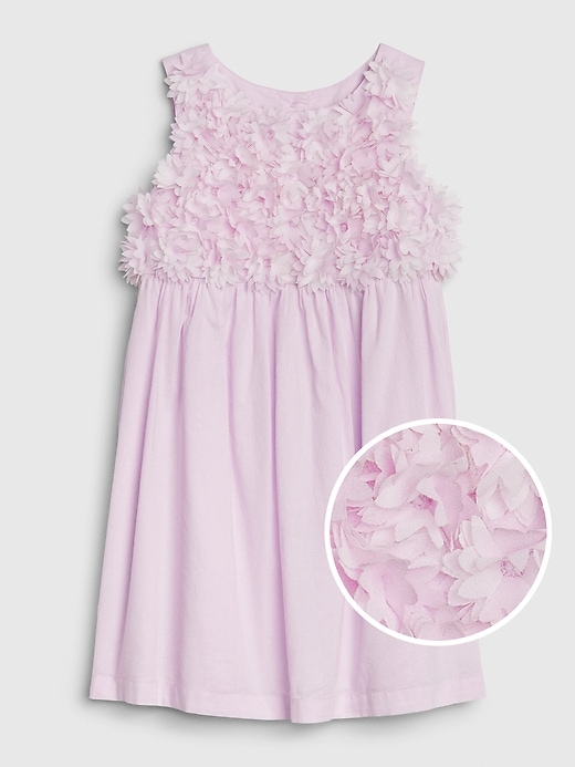 Image number 1 showing, Toddler Floral Sleeveless Dress