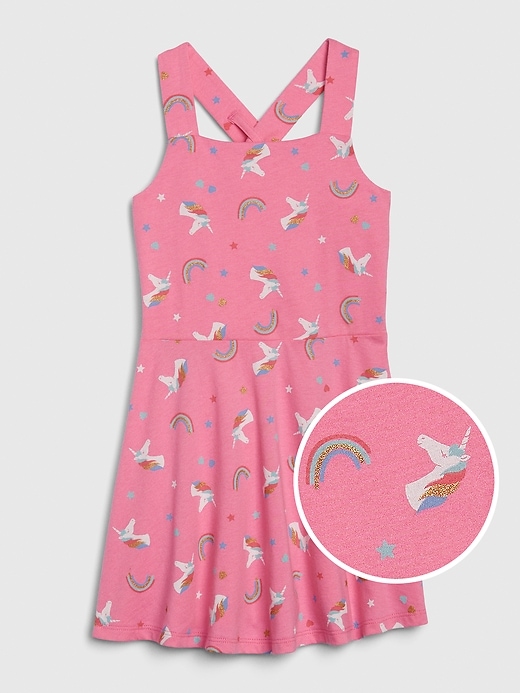 View large product image 1 of 1. Toddler Tank Racerback Dress