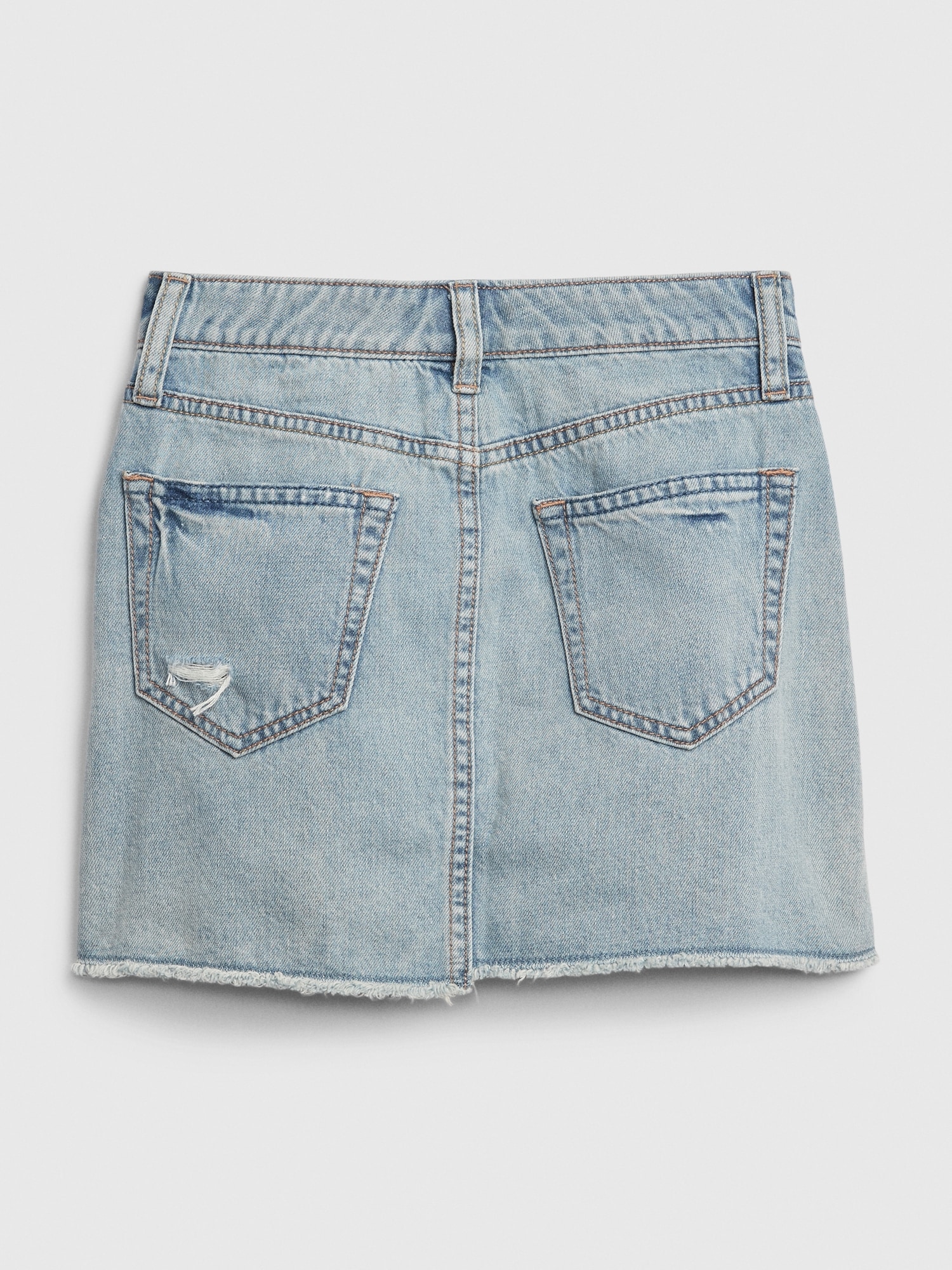 gap kids denim skirt