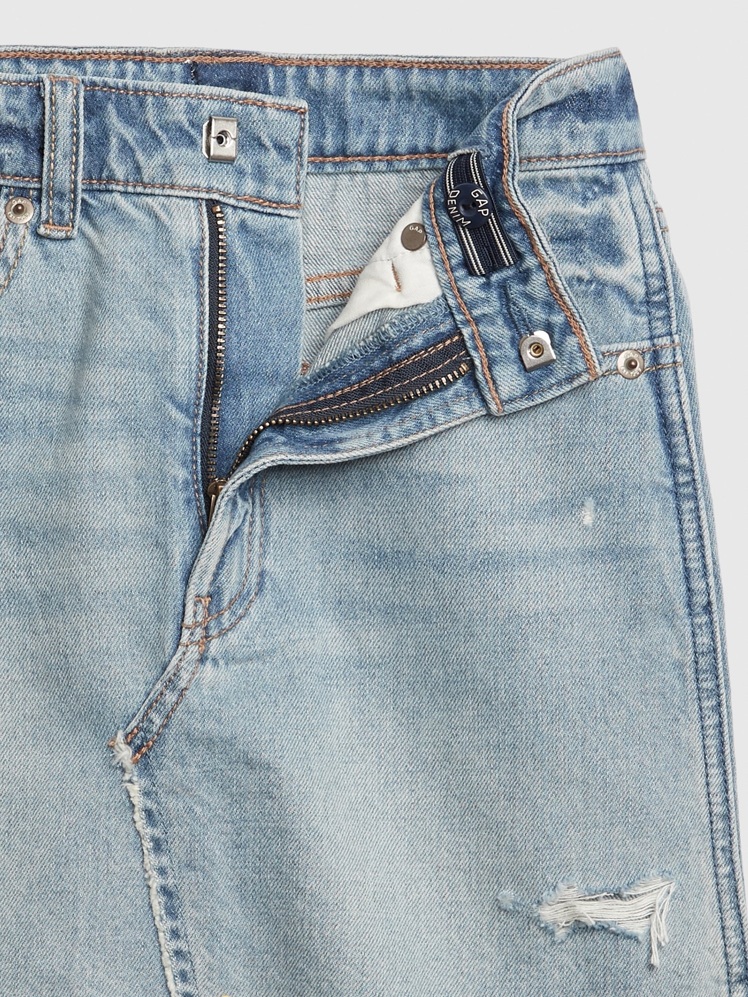 gap girls denim skirt