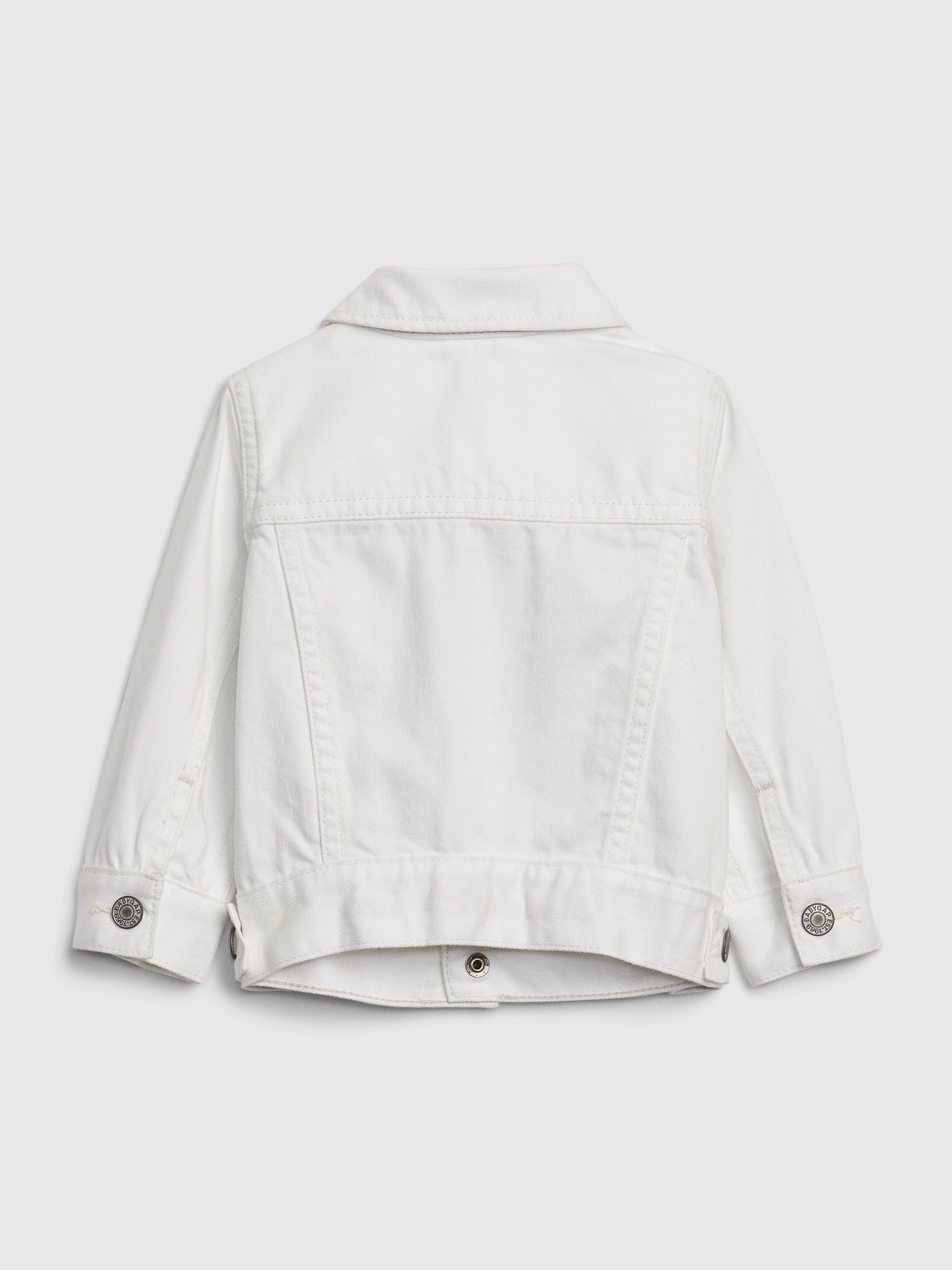 Infant white sales denim jacket