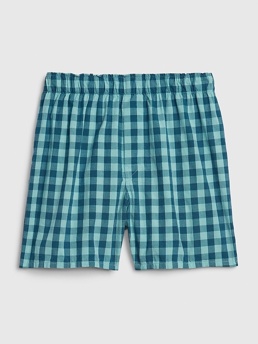 View large product image 1 of 1. Plaid Boxers