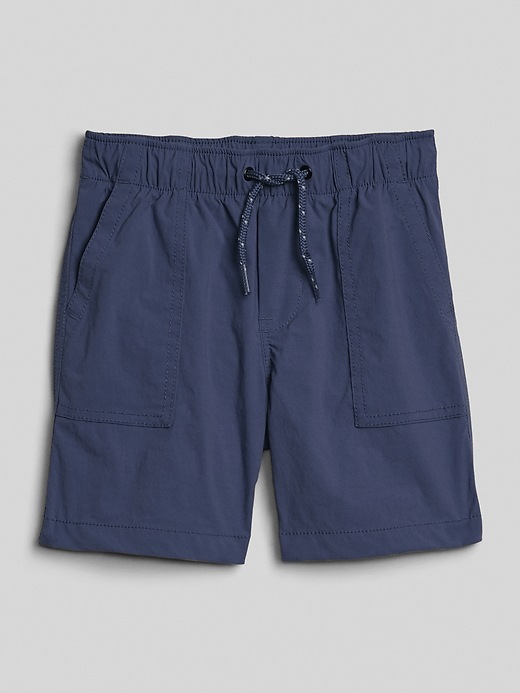 Image number 4 showing, Toddler Hybrid Pull-On Shorts with QuickDry