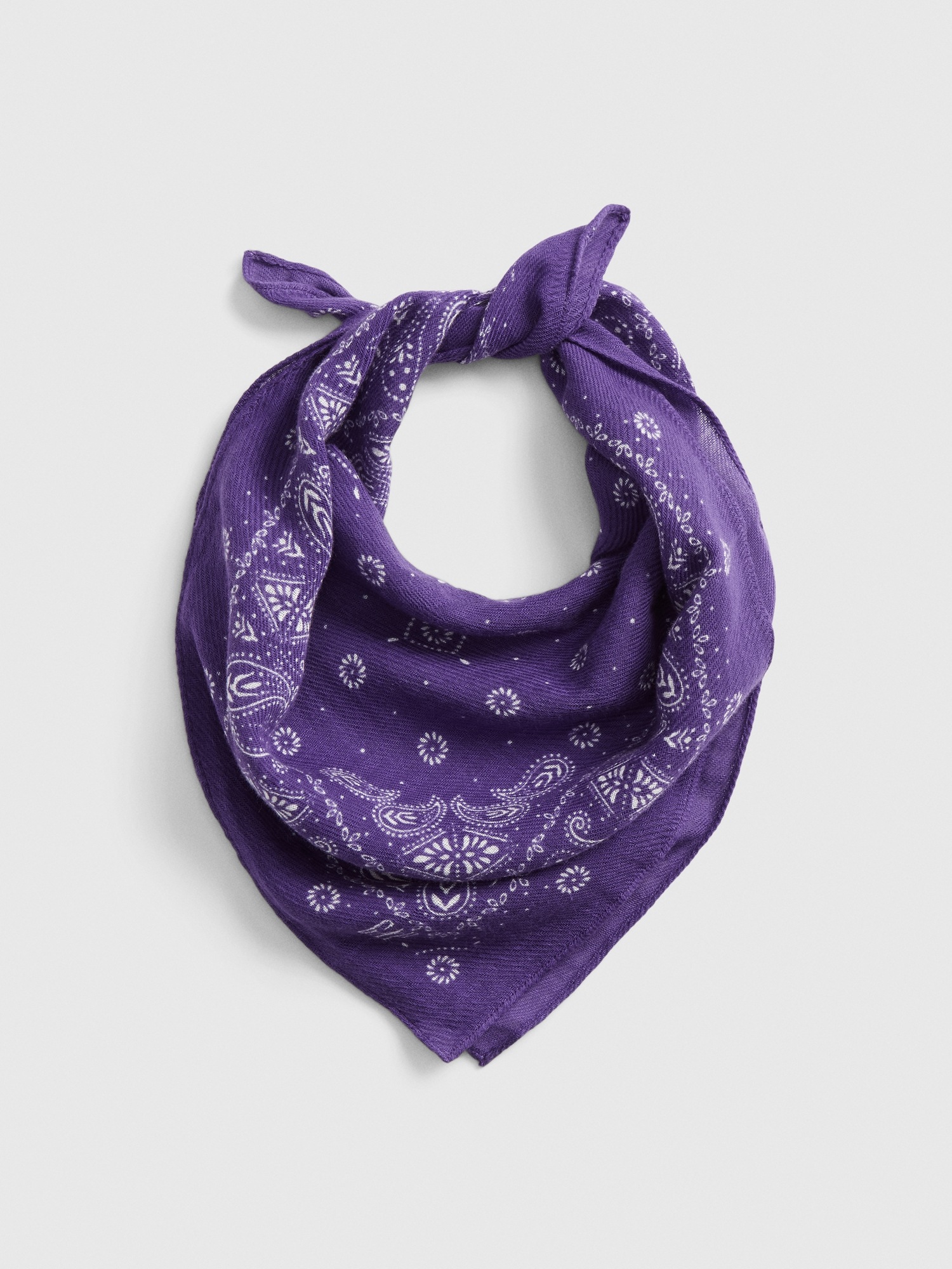 100% Organic Cotton Print Bandana | Gap