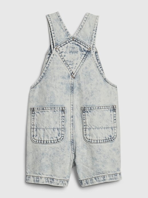 Image number 2 showing, Baby Denim Shortalls