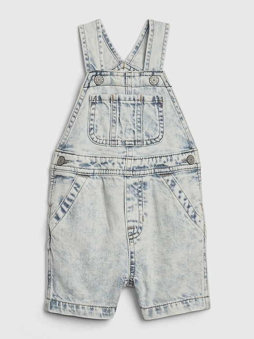 Image number 1 showing, Baby Denim Shortalls