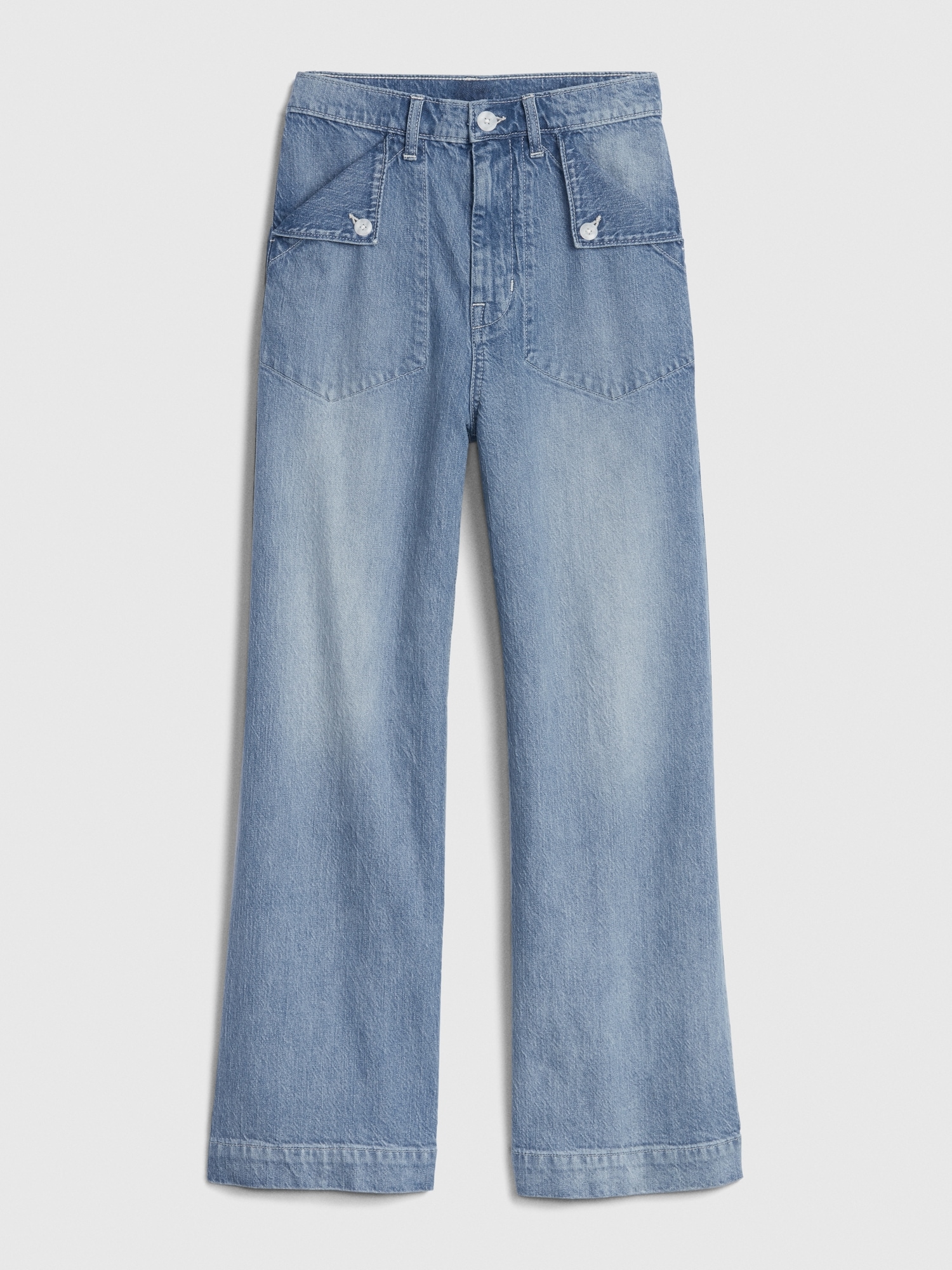 gap womens wide leg jeans