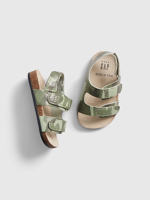 View large product image 1 of 1. Baby Camo Sandal