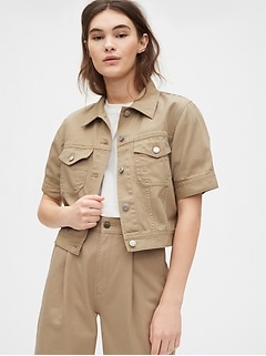 gap khaki jacket