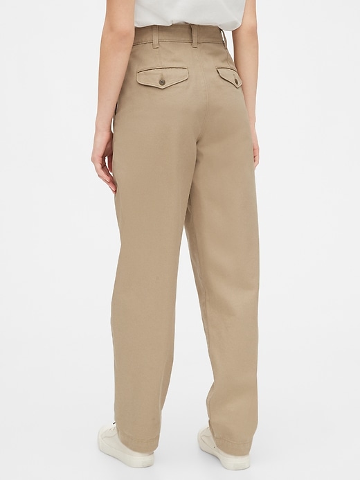 Image number 5 showing, Gap Originals Pleated Khaki Pants