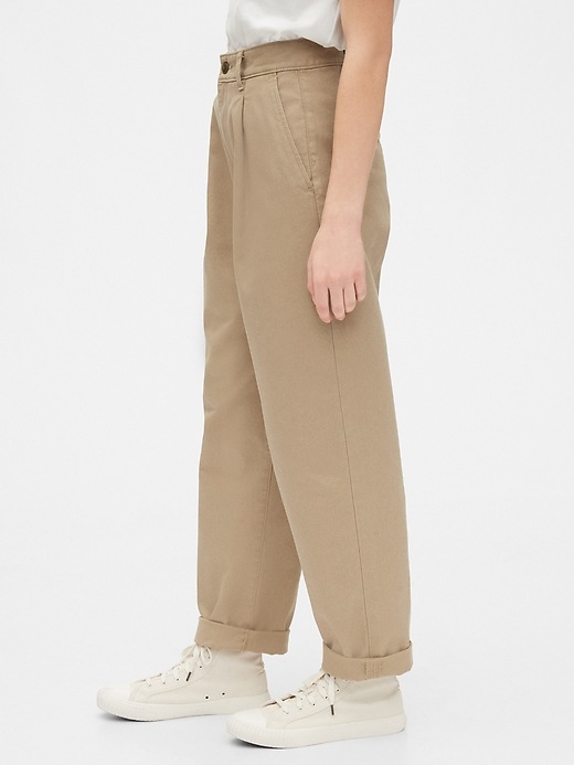 Image number 7 showing, Gap Originals Pleated Khaki Pants