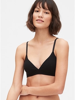 gap cotton bralette