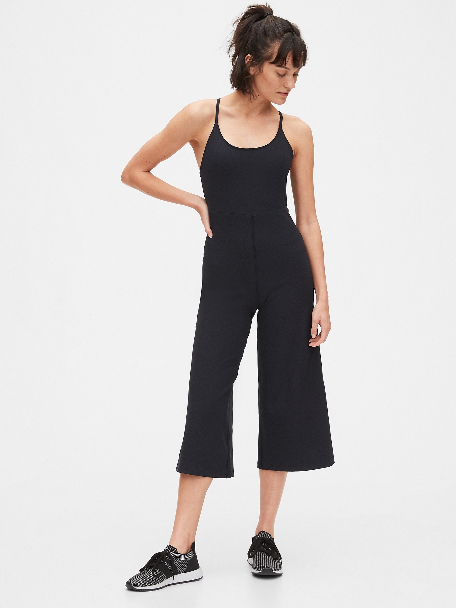 Gap top black jumpsuit