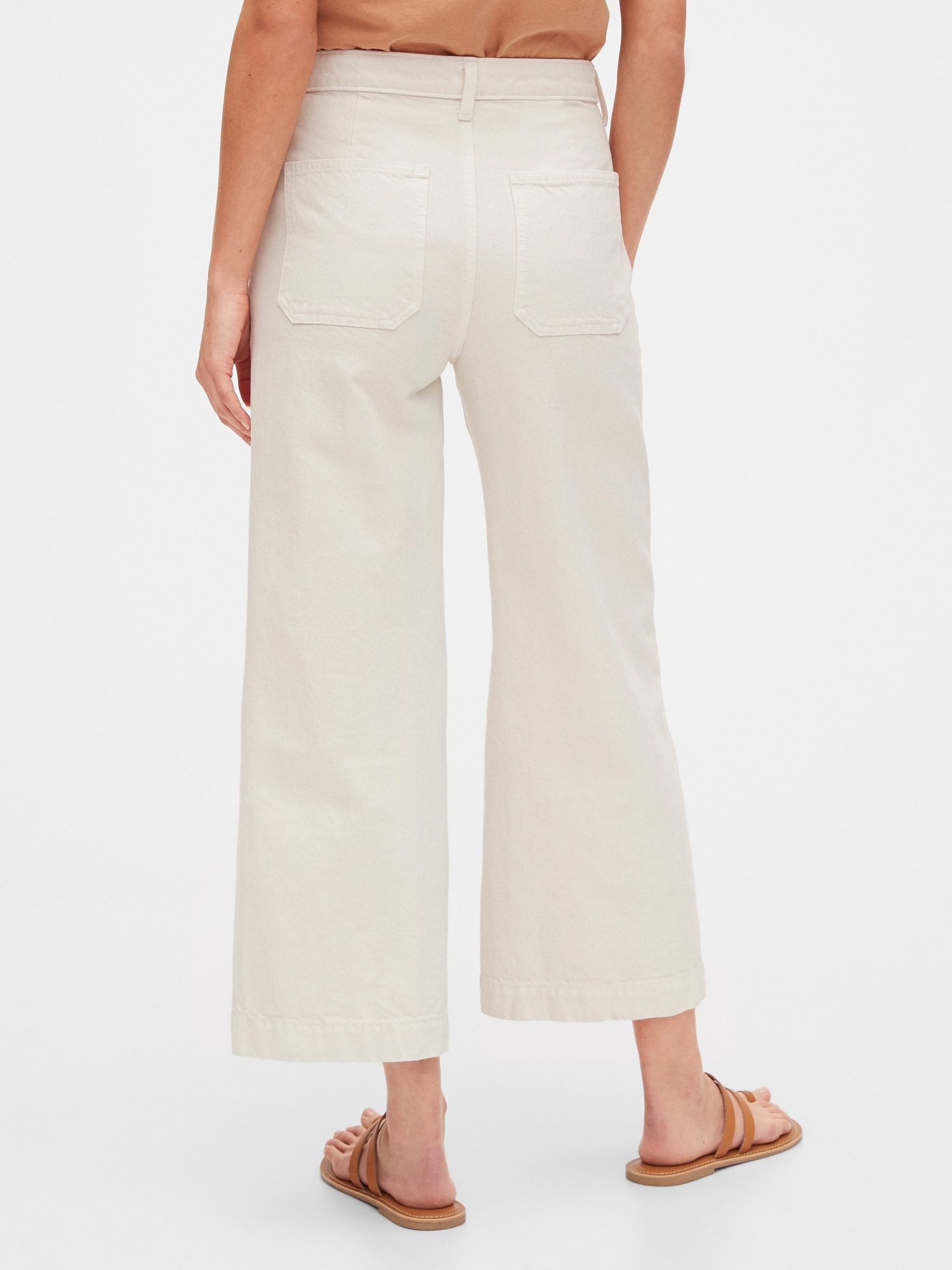 gap sky high wide leg jeans