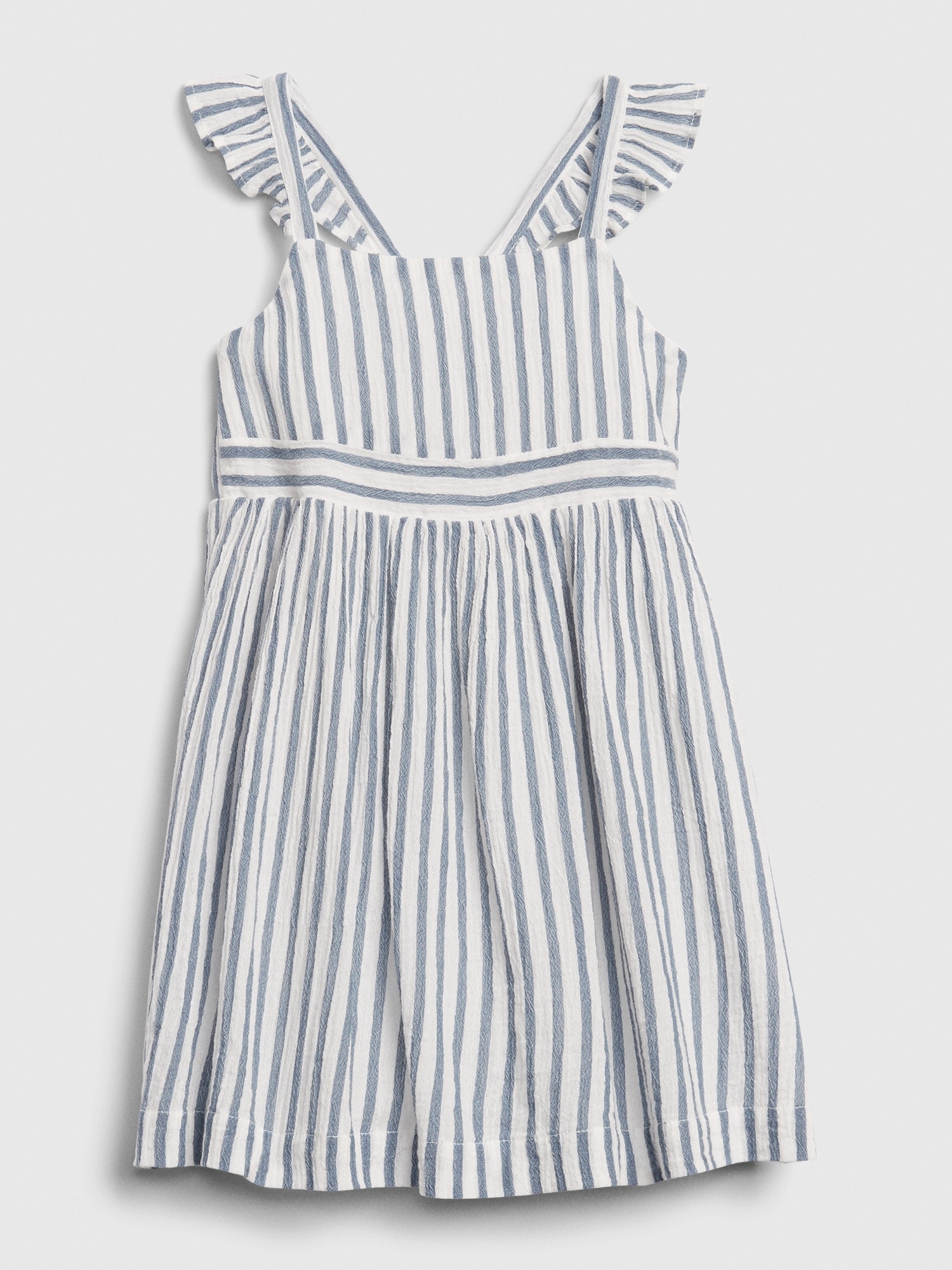 black and grey striped dress