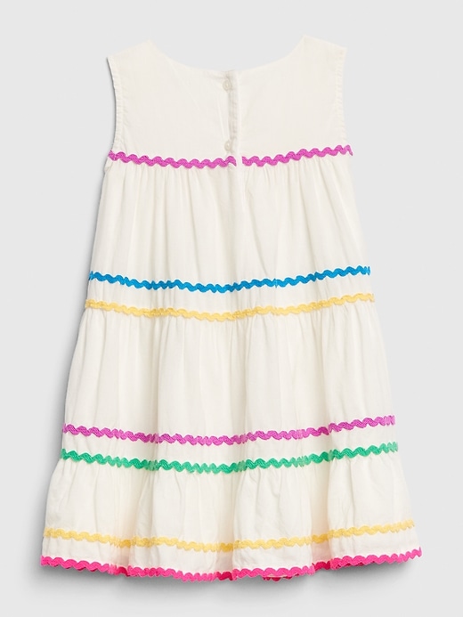 Image number 2 showing, Toddler Ric-Rac Tank Dress