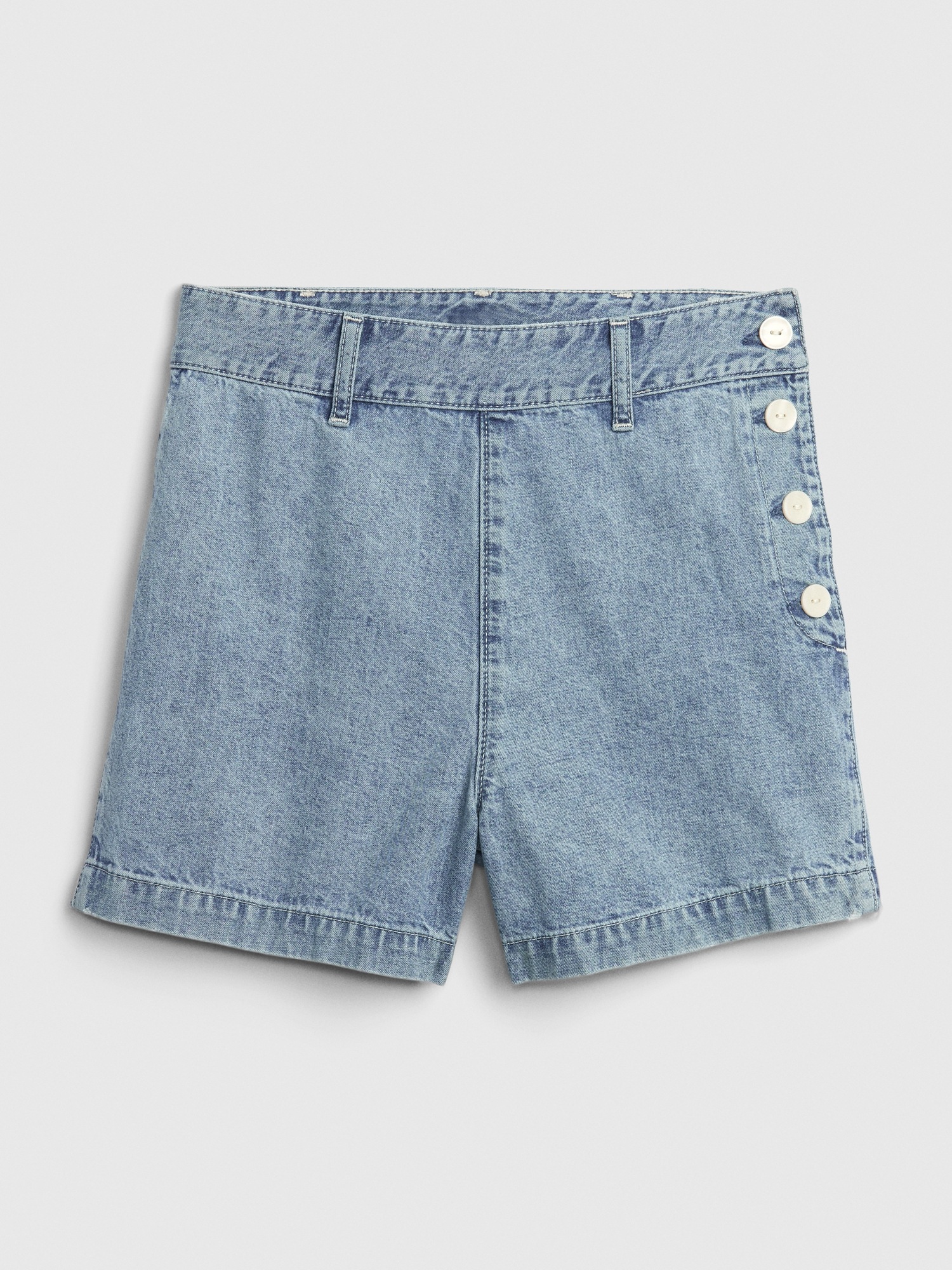 gap jean shorts