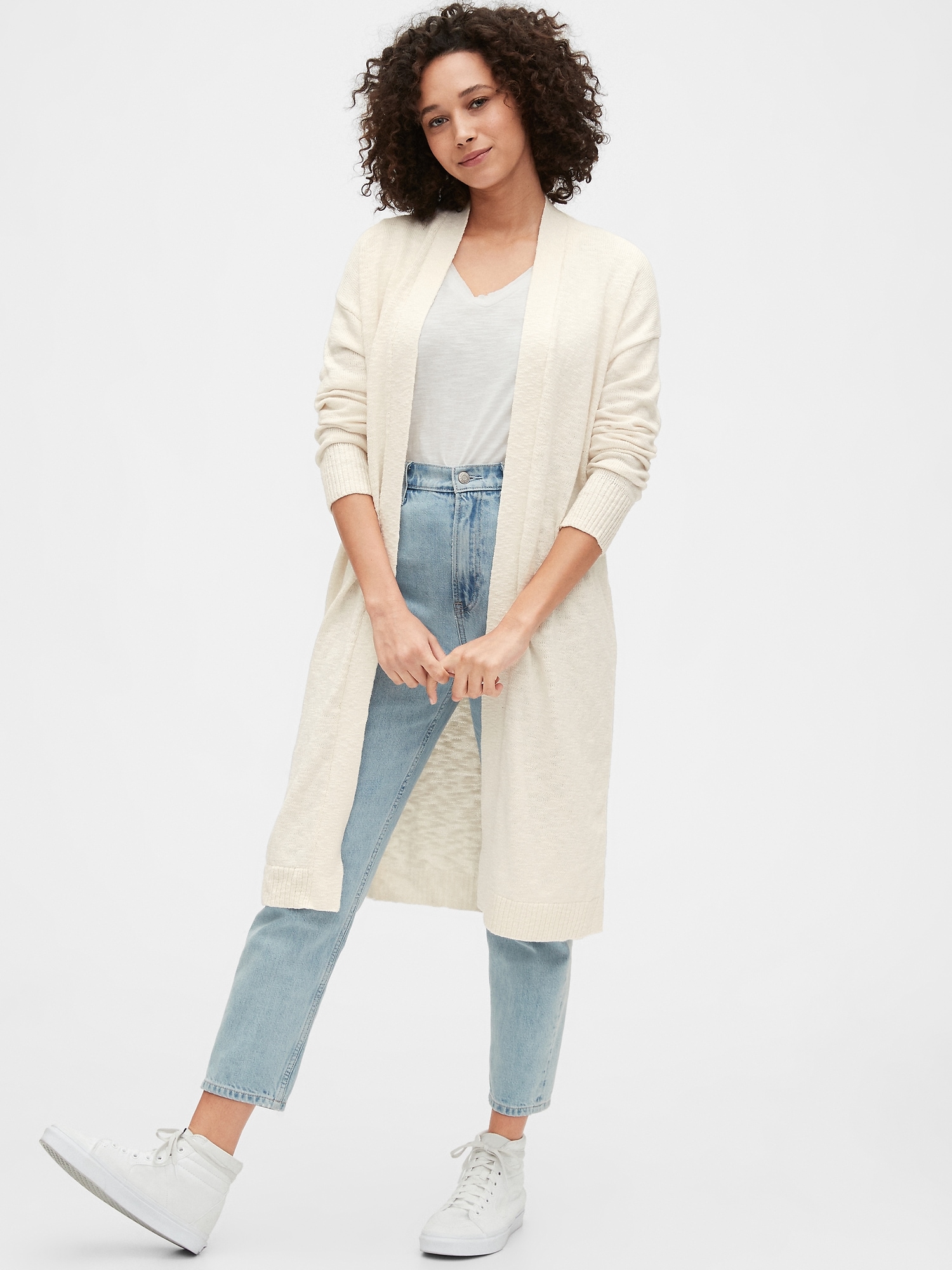 gap denim duster