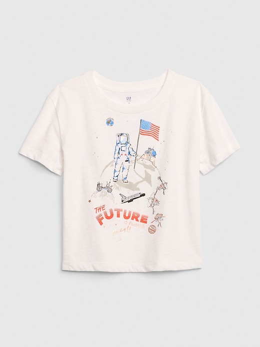 Image number 5 showing, Kids Graphic Boxy T-Shirt