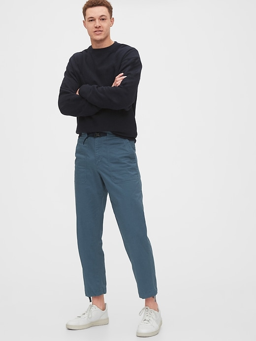 Image number 1 showing, Belted Joggers with GapFlex