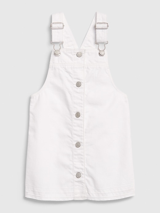 1 of 8 showing, with the color white wash of product Toddler Stain Resistant White Skirtall