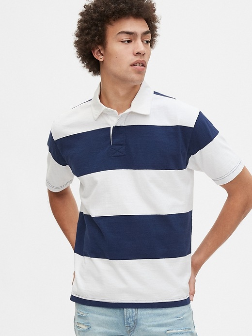 View large product image 1 of 1. Rugby Polo Shirt
