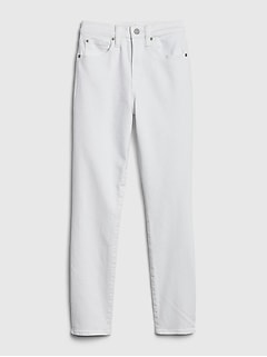 gap 1969 white jeans
