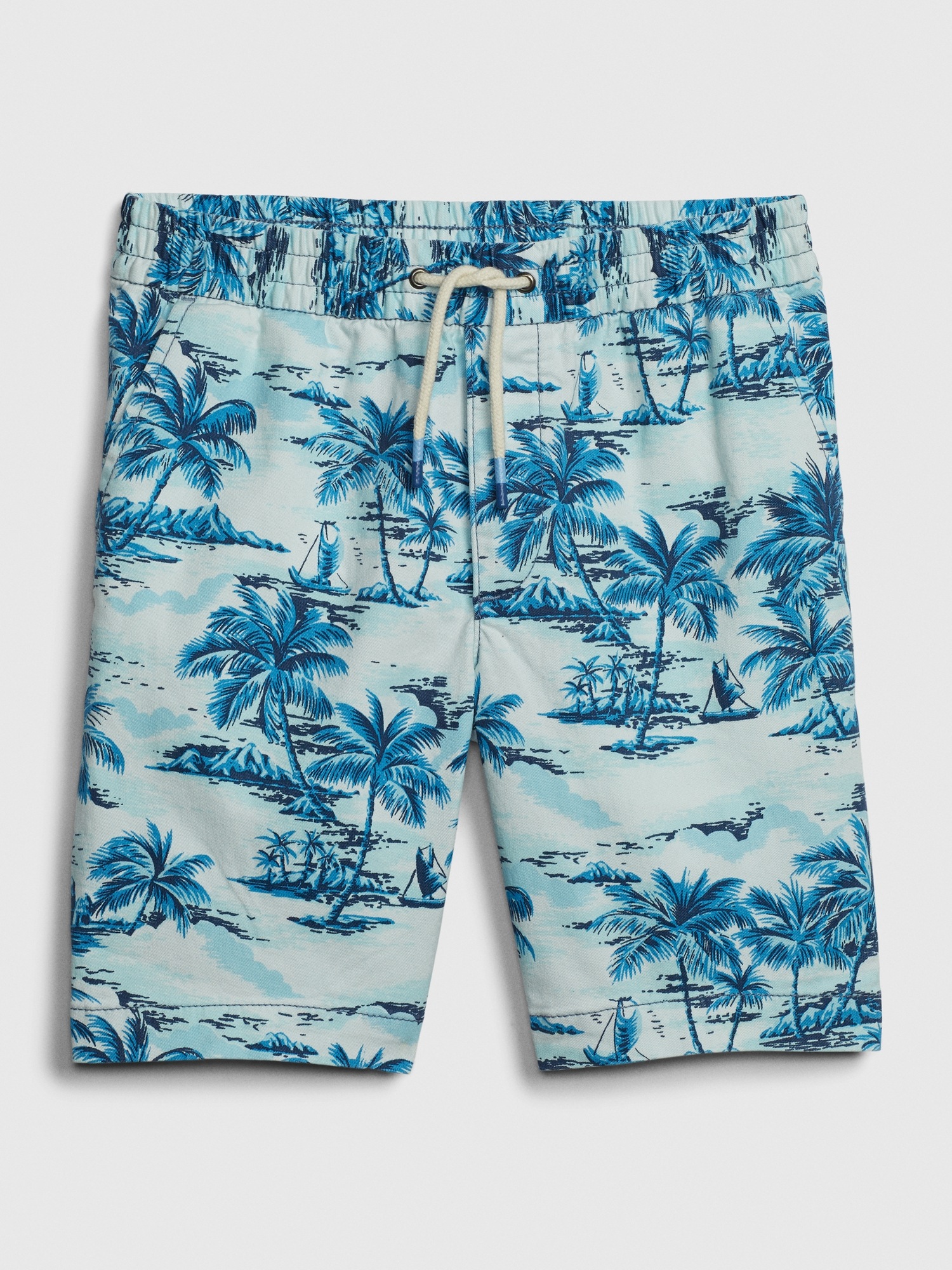 Kids Pull On Easy Shorts with Stretch Gap