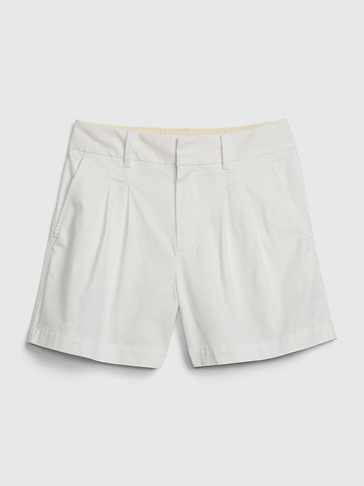 5" Pleated Khaki Short Gap