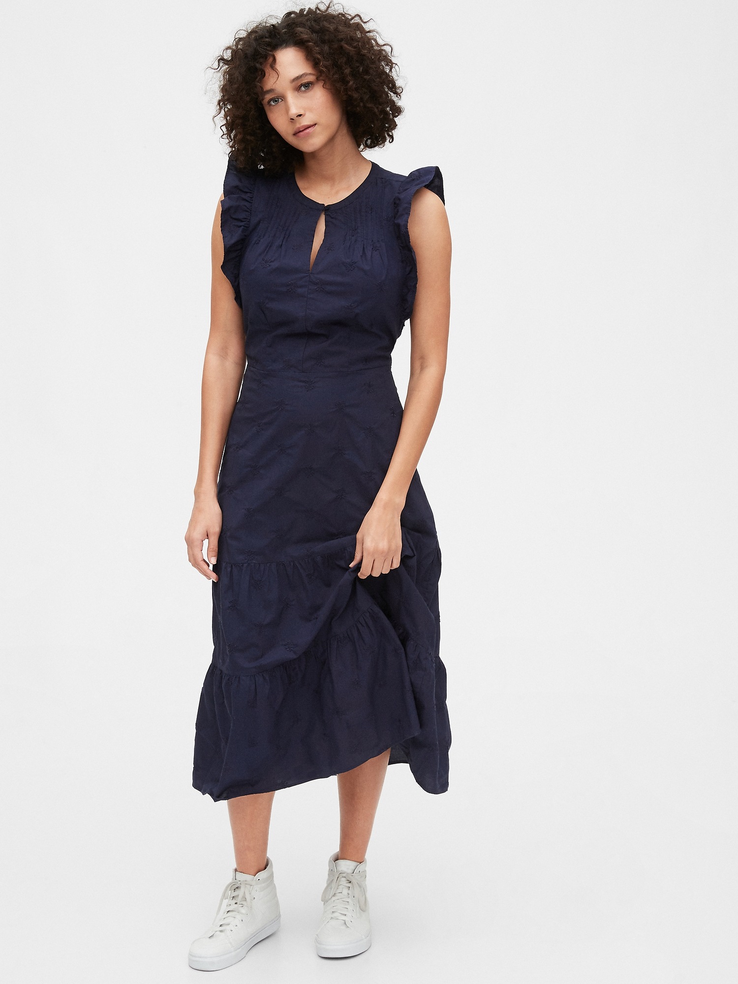 gap navy blue dress