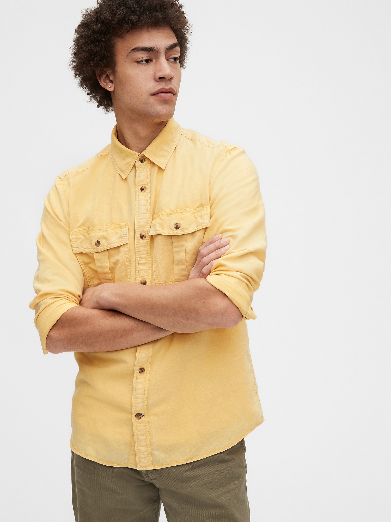 gap utility shirt jacket