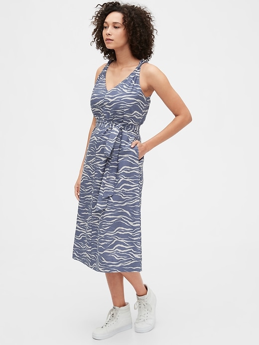 Image number 3 showing, Knotted Cami Midi Dress