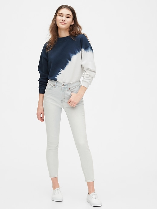 Image number 1 showing, High Rise True Skinny Ankle Jeans with Secret Smoothing Pockets