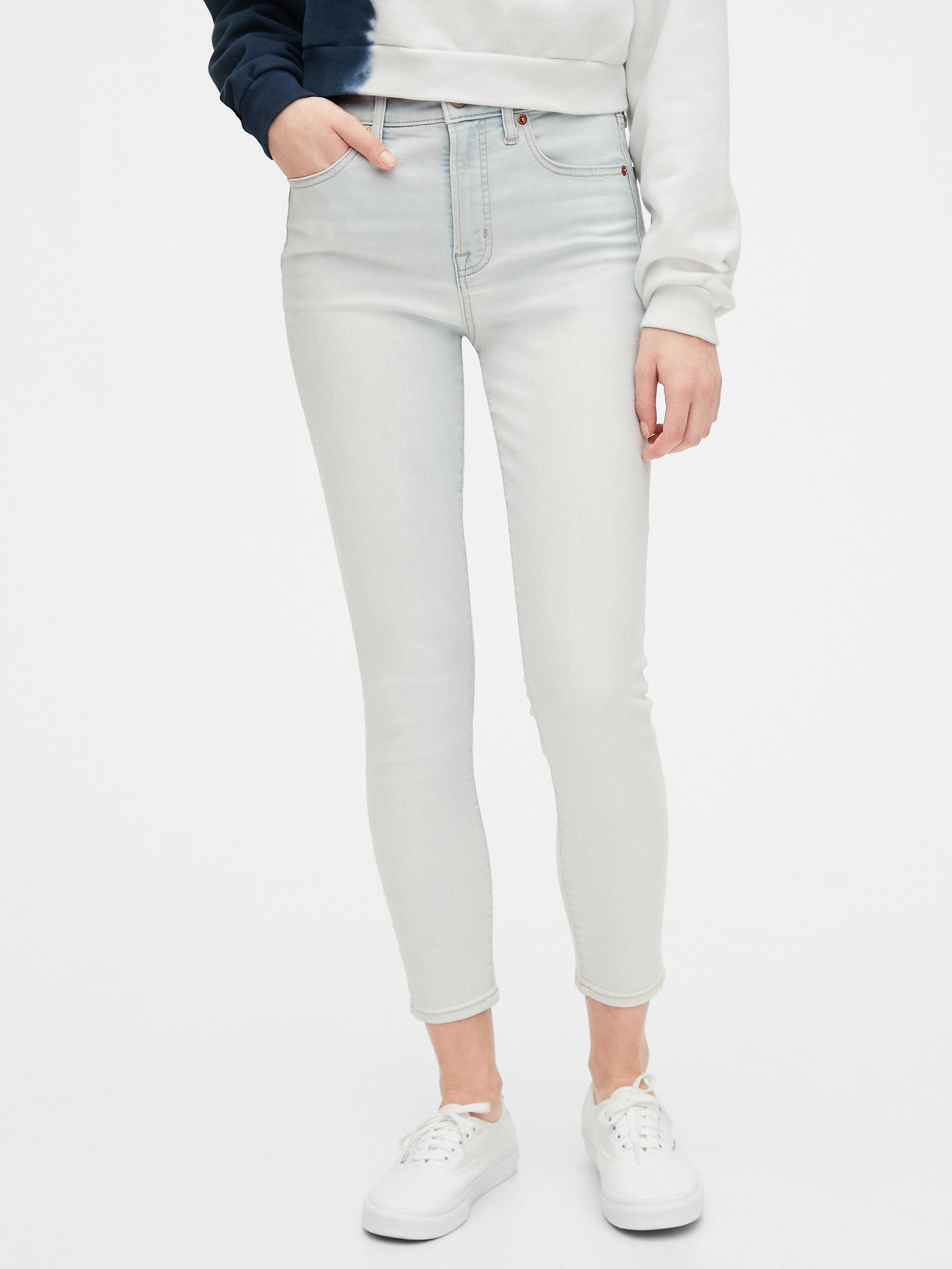 skinny ankle pants with secret smoothing pockets