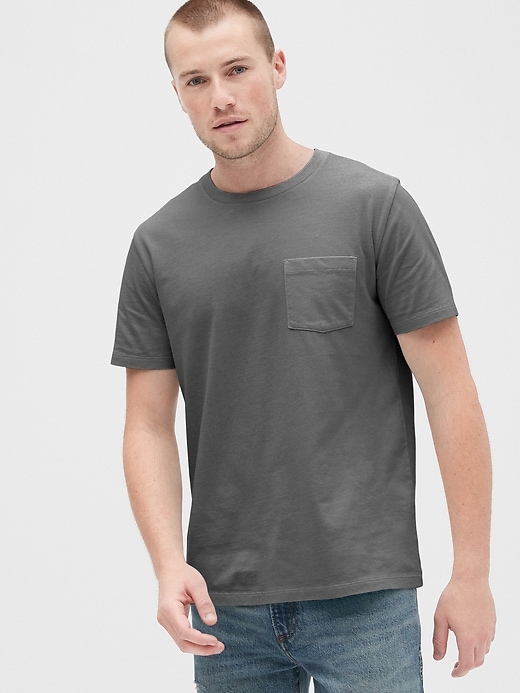 View large product image 1 of 1. Pocket T-Shirt