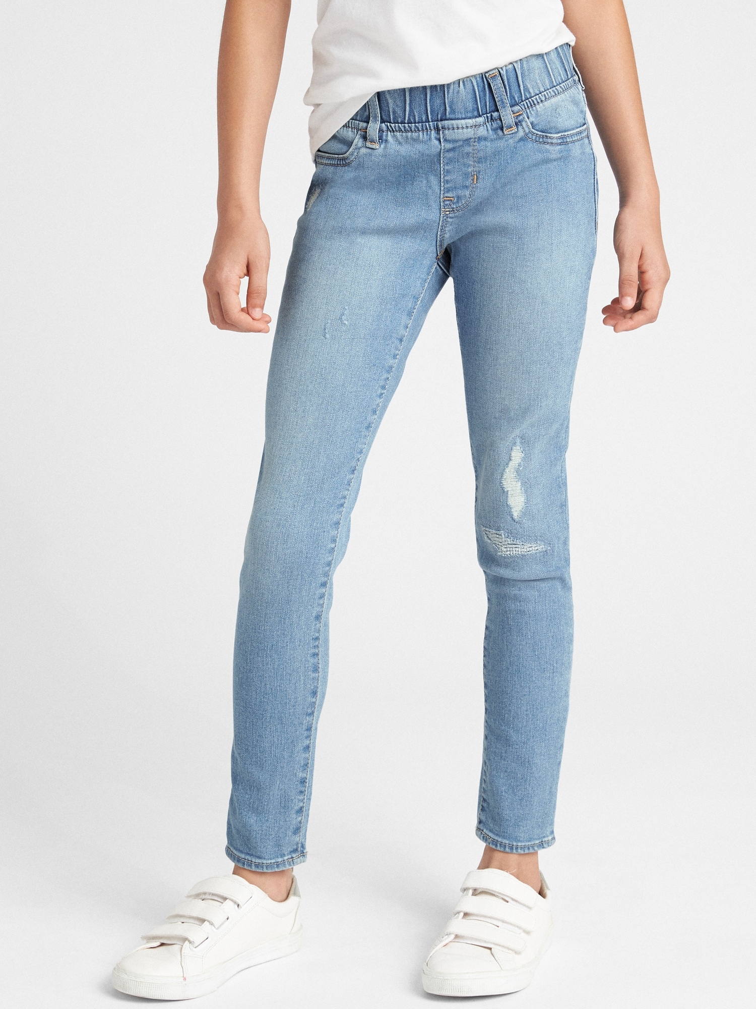 gap white jeggings