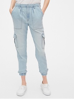 gap cargo trousers womens