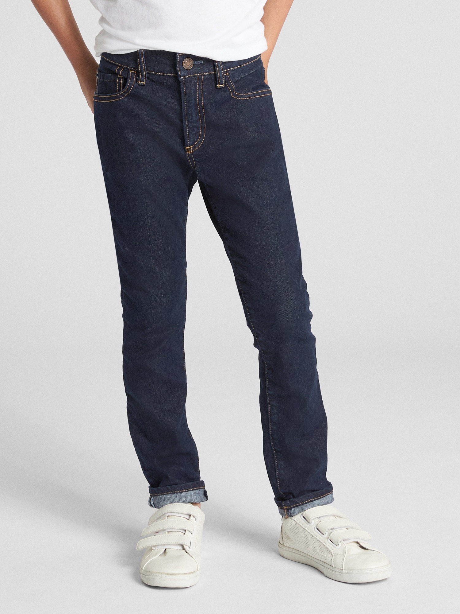 gap kids white jeans