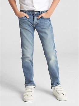 Derbeville testi madeni Sonsuz  Kids Slim Jeans with Washwell™ | Gap