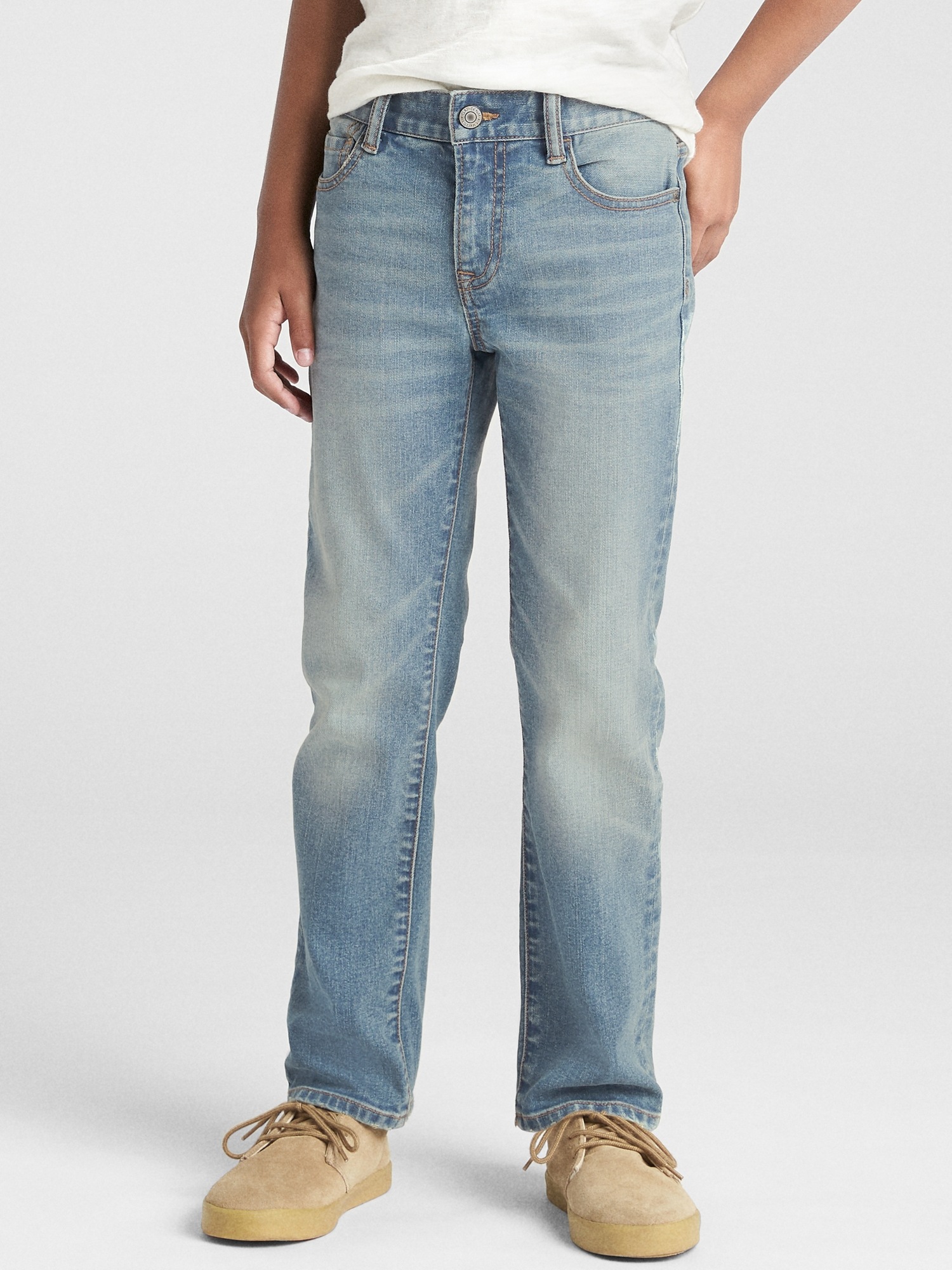gap straight stretch jeans