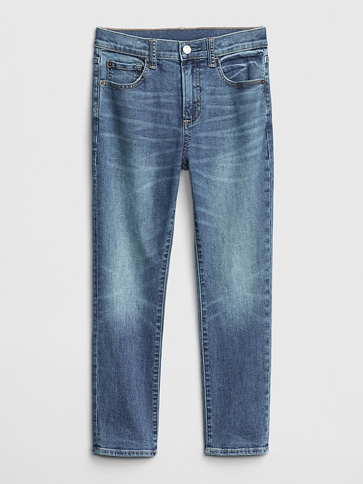 Image number 2 showing, Kids Athletic Taper Fit Jeans with Washwell&#153