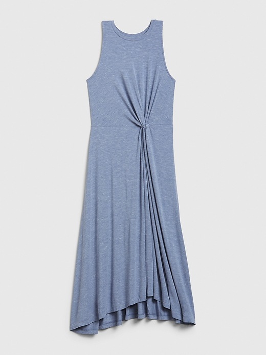 View large product image 1 of 1. Sleeveless Twist-Knot Dress