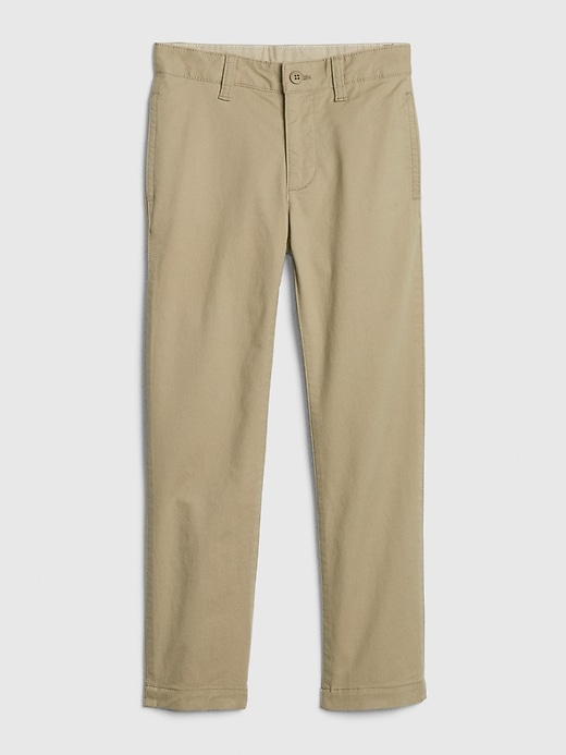 Image number 2 showing, Kids Uniform Relaxed Fit Khakis with Gap Shield