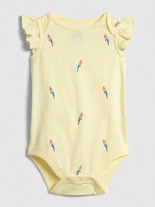 Image number 7 showing, Baby Mix and Match Flutter Bodysuit