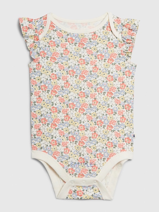 Image number 8 showing, Baby Mix and Match Flutter Bodysuit