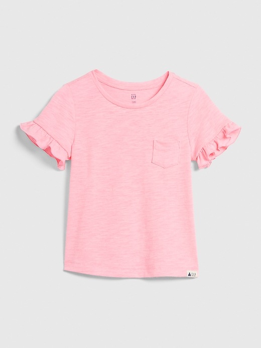 View large product image 1 of 1. Toddler Ruffle T-Shirt